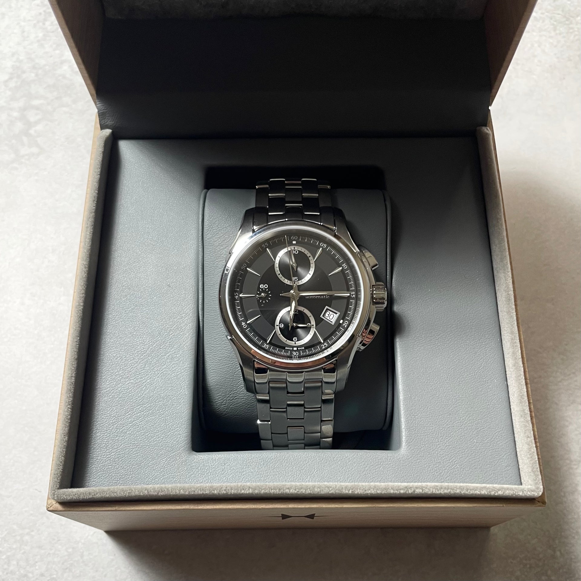 ハミルトン ジャズマスター H326160 レンタル商品【H326160】HAMILTON ジャズマスター クロノグラフ